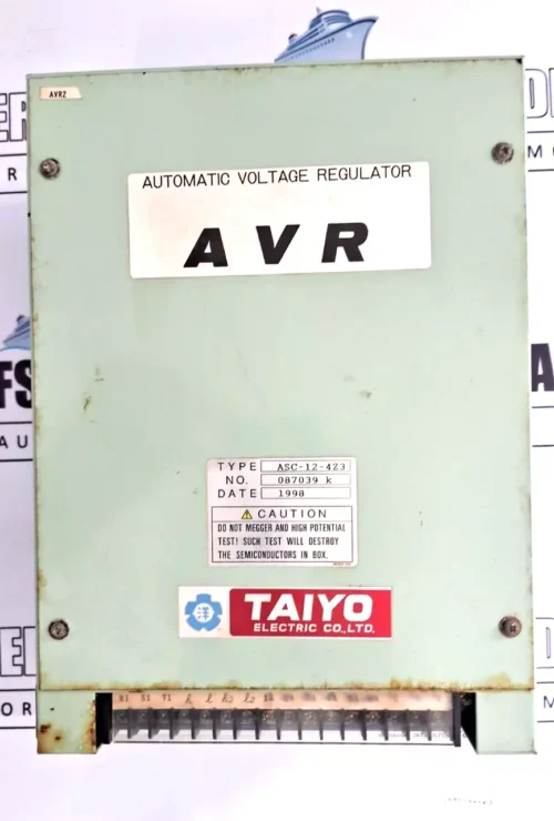 Taiyo Electric ASC-12-4Z3 Automatic Voltage Regulator Supplier