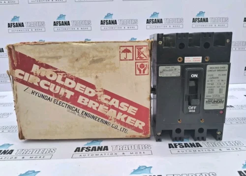 HYUNDAI ELECTRIC TL-100E 40A 3POLE MOLDED CASE CIRCUIT BREAKER
