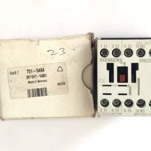 SIEMENS 3RT1017-1BA01 CONTACTOR