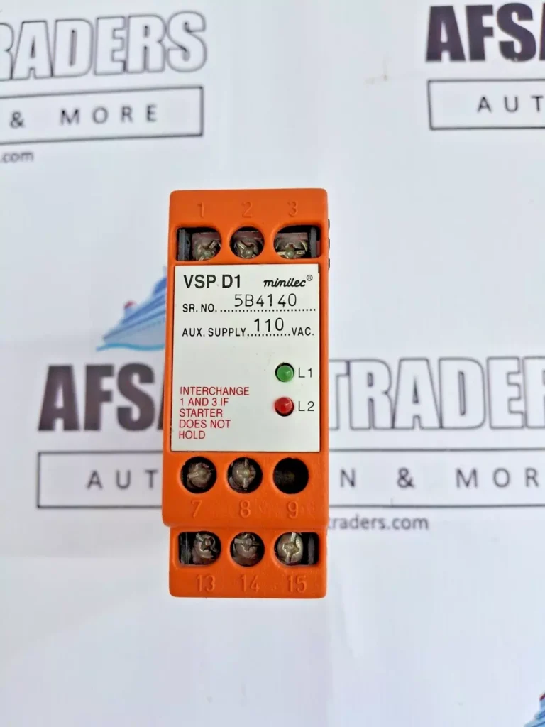 MINILEC VSP-D1 / VSPD1 PHASE FAILURE RELAY 110V