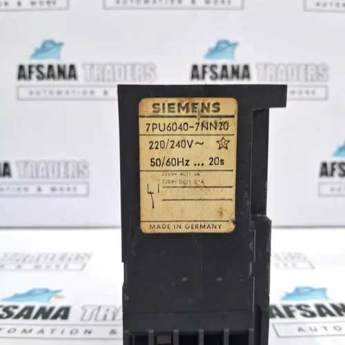 SIEMENS 7PU6040-7NN20 STAR DELTA TIME RELAY - Image 4