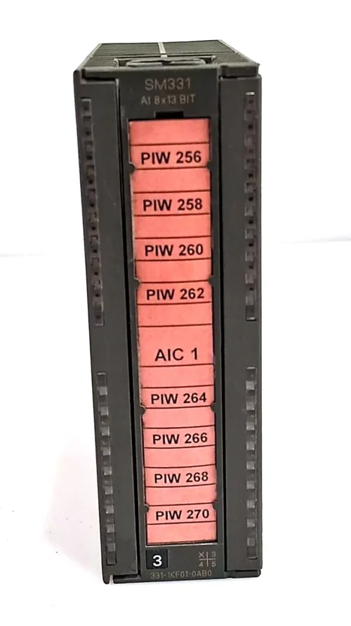 SIEMENS SIMATIC S7 6ES7 331-1KF01-0AB0 ANALOG INPUT MODULE