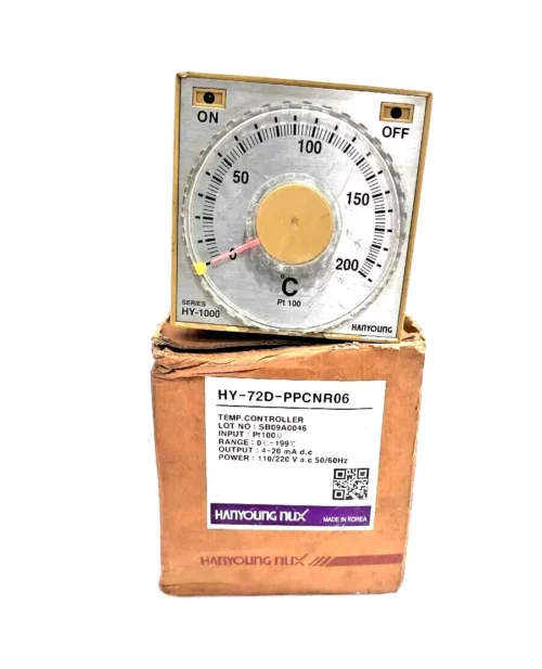 Hanyoung Nux HY-72D-PPCNR06 Temperature Controller 110/220V