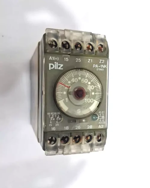 PILZ PA-1NK 230VAC 3,5VA 0,04 Sec 10 Sec SAFETY RELAY