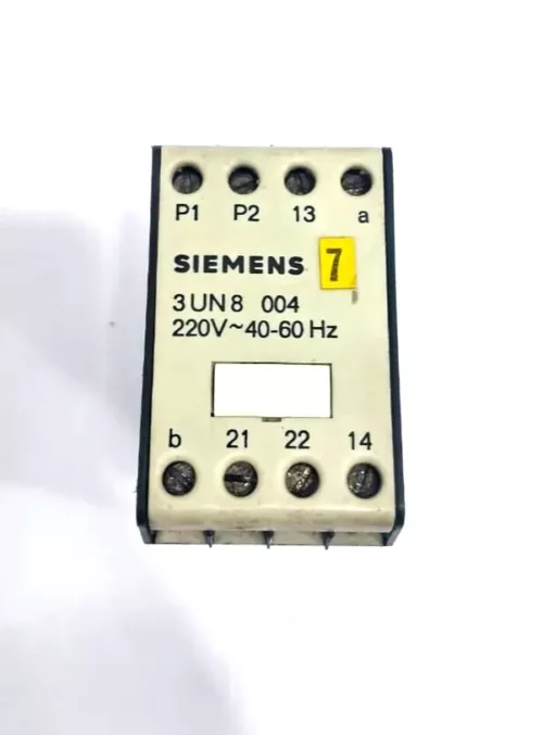 SIEMENS 3UN8-004 CONTACTOR CONTROL RELAY