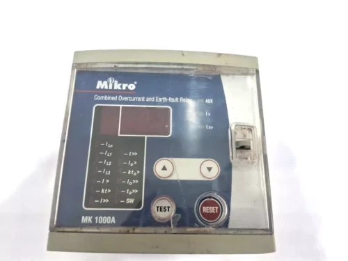 MIKRO MK1000A COMBINED OVERCURRENT AND EARTH-FAULT RELAY