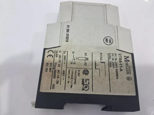 Moeller etr4-11-a timing relay 0,05s...100h free shipping - Image 3