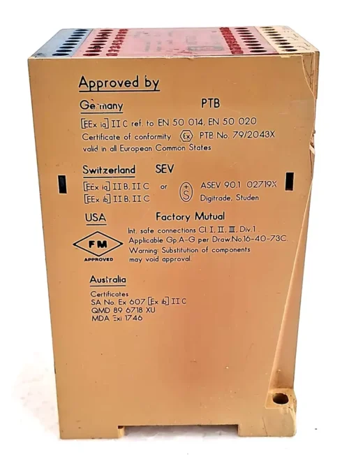 PEPPERL + FUCHS AMPLIFIER SWITCH WE77/EX2 - Image 3