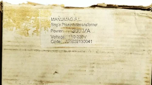 MANUMAG S.L. TRANSFORMER TWO-WAY 110V/220V 300VA - Image 3