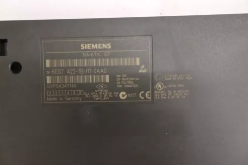 Siemens Simatic S7 6ES7 422-1BH11-0AA0 Digital Output Module SVPS4347140 - Image 4