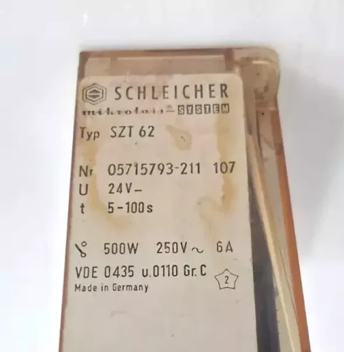 SCHLEICHER SZT 62 TIME RELAY - Image 3