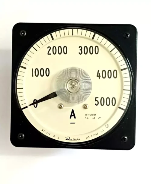 DAIICHI ML-110 AMPERE METER 0-5000 F.S. 60mV - Image 3