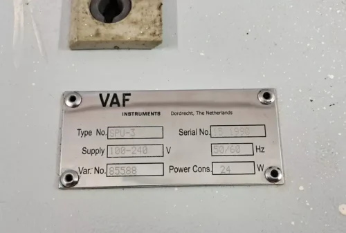 VAF INSTRUMENT SPU-3 T-SENSE TORQUE MONITORING SYSTEM - Image 19