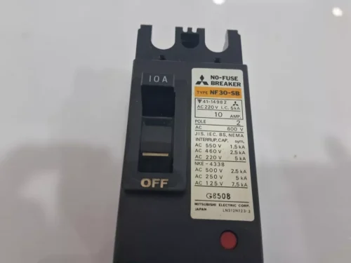 Mitsubishi No-Fuse Circuit Breaker, # NF30-SB, 30 Amp - Image 2