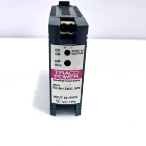 TRACO POWER TCL24-124DC 24W INPUT: 18-75VDC INDUSTRIAL POWER SUPPLY