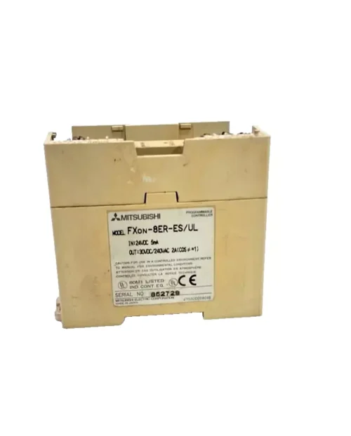 MITSUBISHI ELECTRIC FXon-8ER-ES/UL PLC WITHOUT LID - Image 4