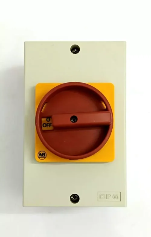 ALLEN BARDLEY SEAFTY DISCONNECT LOCK OUT SWITCH 25A - Image 2