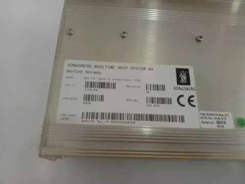 KONGSBERG MARITIME RAI-16 REMOTE ANALOG INPUT MODULE 8100148 WITH FREE SHIPPING - Image 6