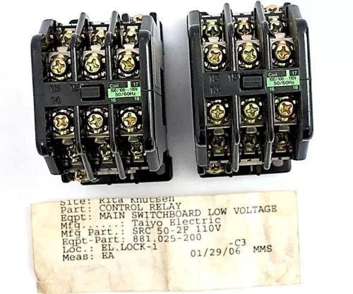 NEW FUJI SRC50-2F 110VAC RELAY LOT OF 2 Pieces FREE SHIPPING