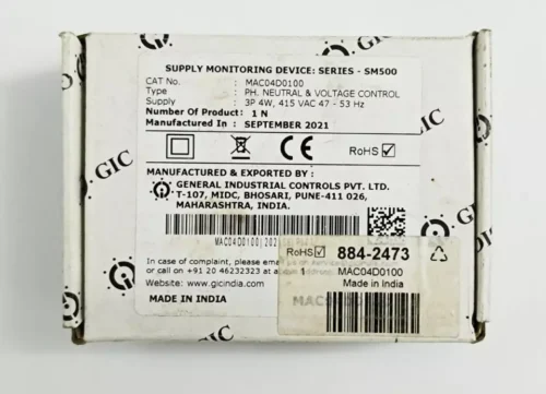 GIC PHASE LOSS VOLTAGE MONITORING SERIES SM500, For Control Panel - Image 3