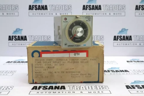 Omron h3ba-8 timer 05s to 10h 100/110/120vac 50/60hz