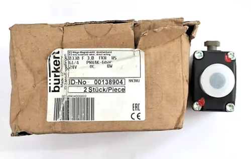BURKERT 00138904 0330 F 3.0 solenoid valve
