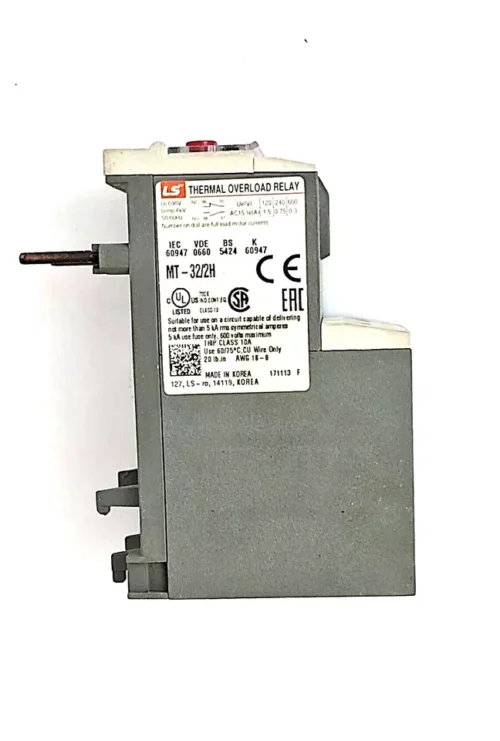 LS MT-32/2H Thermal Overload Relay 32A/2H Class 10A - Image 6