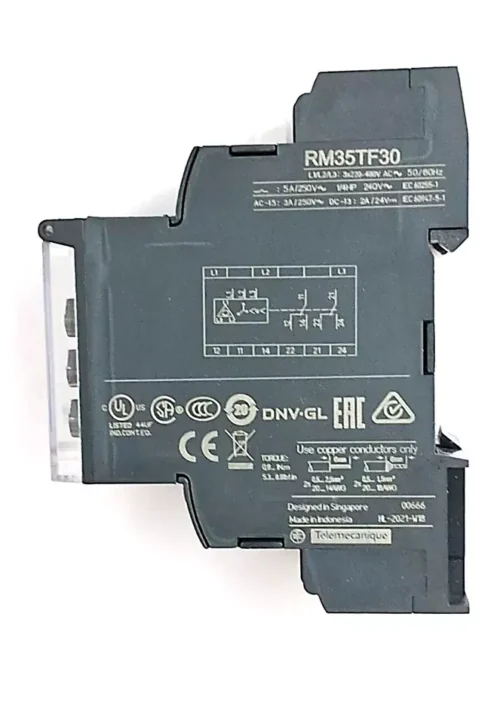 SCHNEIDER ELECTRIC RM35TF30 220-480VAC NSMP CONTROL RELAY - Image 6