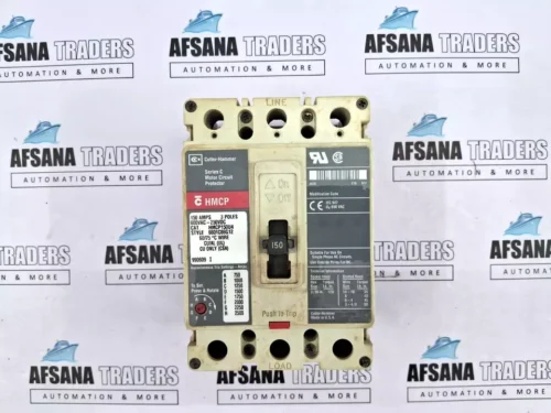 CUTLER-HAMMER HMCP CIRCUIT PROTECTOR SERIES C HMCP150U4C 150 AMP 3 POLES