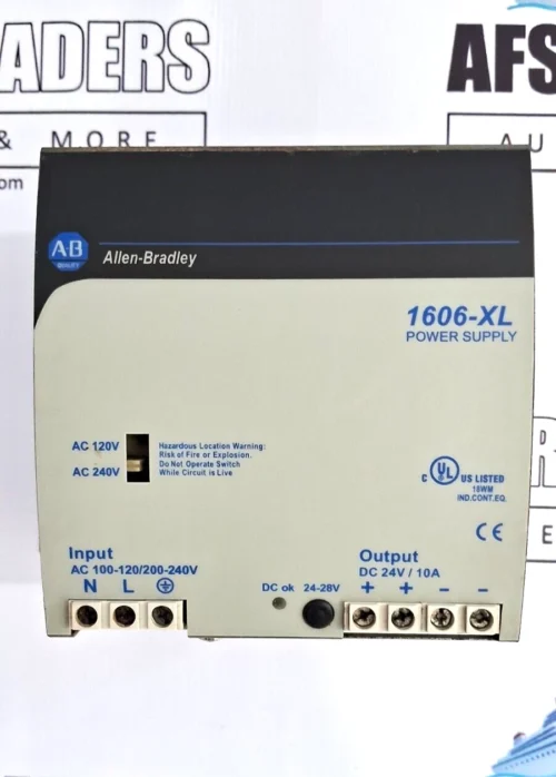ALLEN BRADLEY 1606-XL POWER SUPPLY DC24V/10A