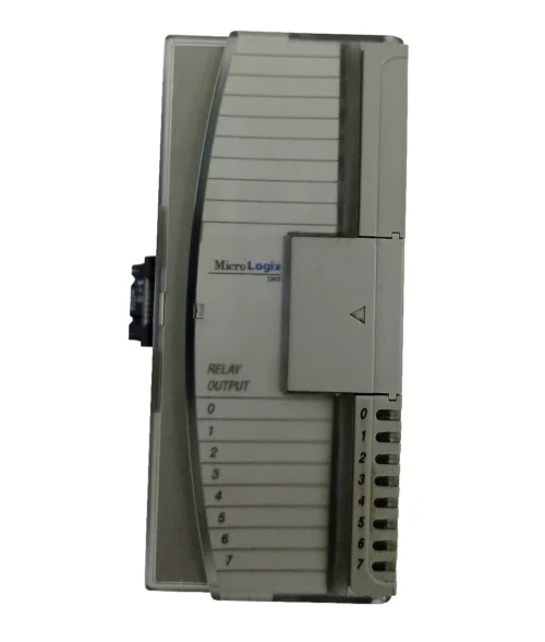 ALLEN BRADLEY MICROLOGIX 1762-OW8 REV. A RELAY OUTPUT MODULE