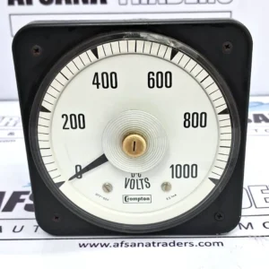 CROMPTON 077-05V E.S. 1MA 0-1000 DC VOLTS METER