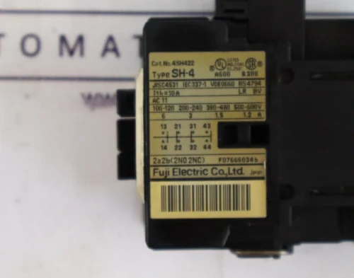 Fuji Electric SH-4 Magnetic Contactor 380-400V 50Hz 400-440V 60Hz - Image 8
