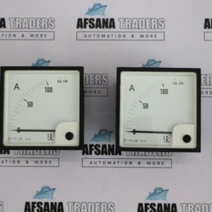 Lot of 2x Rishabh eq 96 ampere meter p1030295ris 100/5a