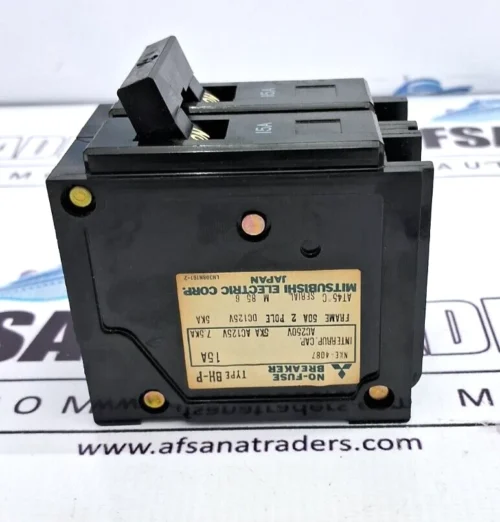 MITSUBISHI ELECTRIC BH-P NO-FUSE BREAKER 15A - Image 4