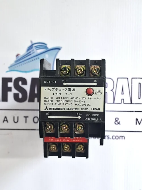 MITSUBISHI ELECTRIC Y-1 TRIP CHECK DEVICE 100-120 VAC