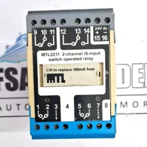 MTL 2211 2-CHANNEL SWITCH OPERATED RELAY