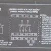 Minilec vct d2 under/over voltage relay 415v ac vctd2 - Image 3