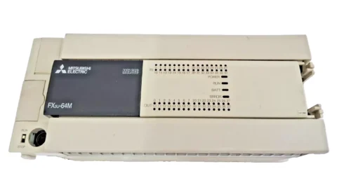 Mitsubishi FX3U-64M 100-240Vac 50/60Hz PLC