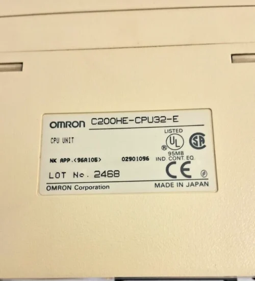 OMRON C200HE-CPU32-E CPU UNIT - Image 9
