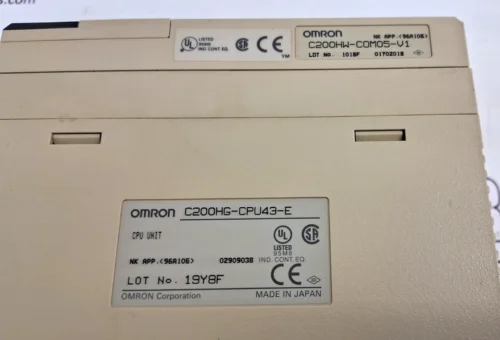 OMRON C200HG-CPU43-E CPU UNIT - Image 8