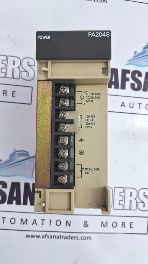 OMRON C200HW-PA204S POWER SUPPLY UNIT