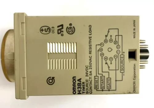 OMRON H3BA TIMER USED 24V DC - Image 3