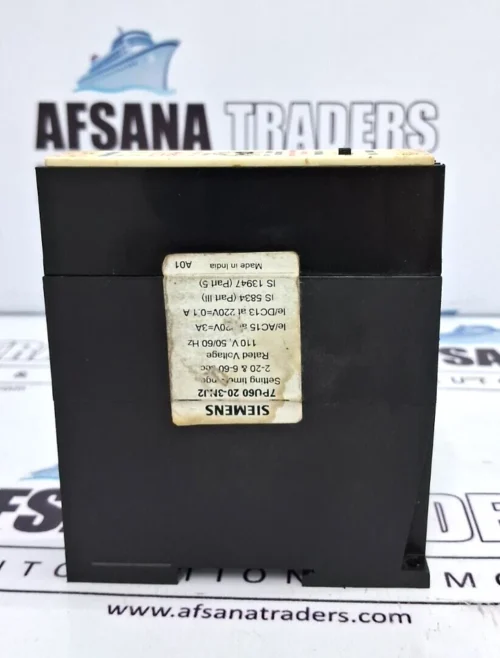 SIEMENS 7PU60 20-3NJ2 STAR DELTA TIMER - Image 7