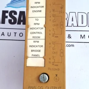 SIEMENS SIMATIC S5 6ES5 470-8MA12 ANALOG OUTPUT MODULE