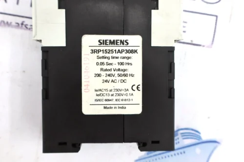 Siemens 3RP15251AP308K Time Delay Relay 200-240V 50/60Hz - Image 10