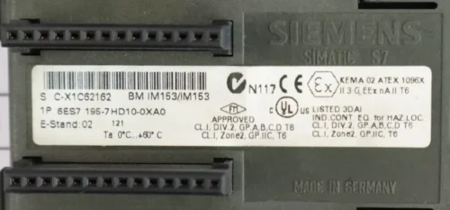 Siemens simatic s7 base module 6es7 196-7hd10-0xa0 - Image 2