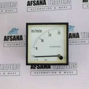 Socomec ac analogue m/min meter 4-20mA range 0 to 30