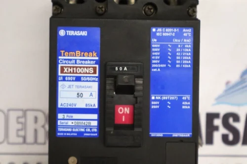 TERASAKI TEMBREAK XH100NS 50A CIRCUIT BREAKER - Image 8