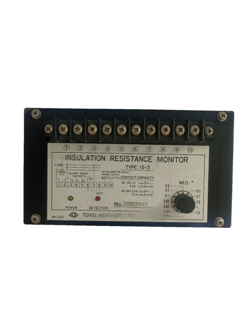 TOYO KEIKI IS-3 INSULATION RESISTANCE MONITOR